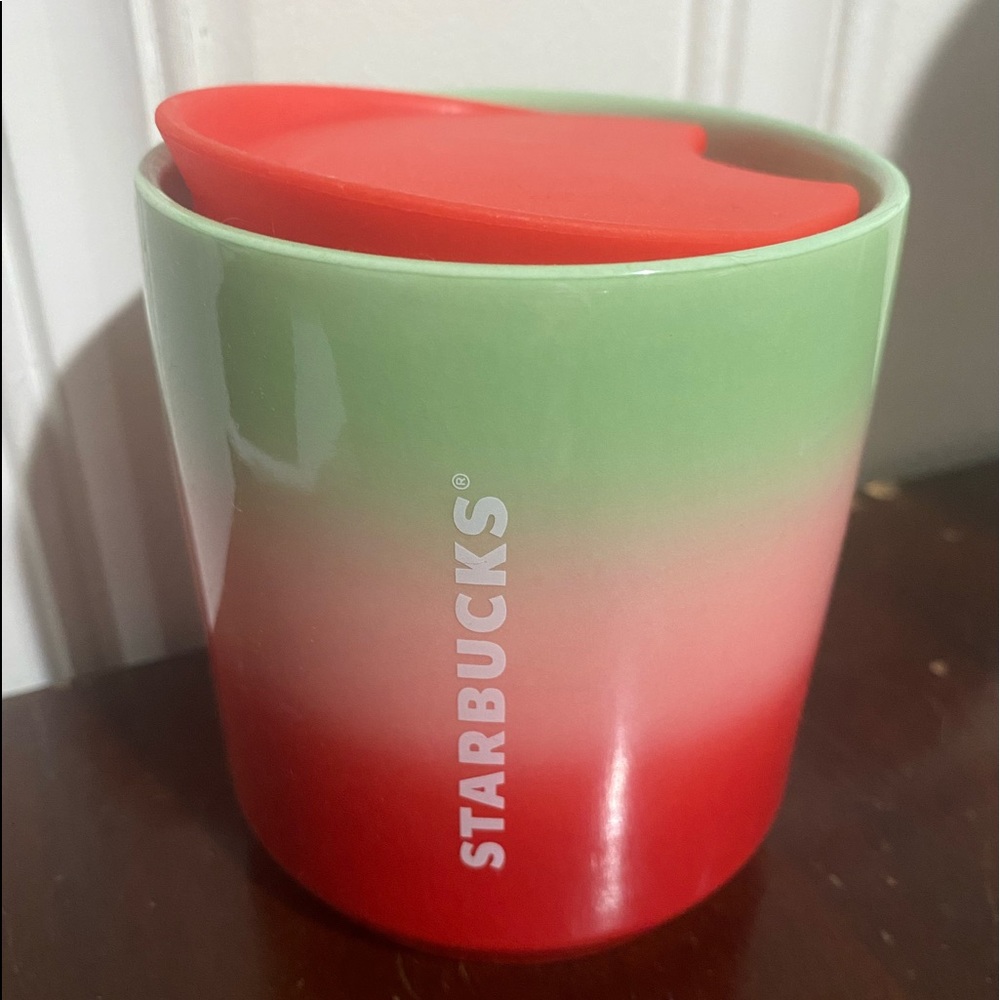 Starbucks limited edition holiday ceramic mug